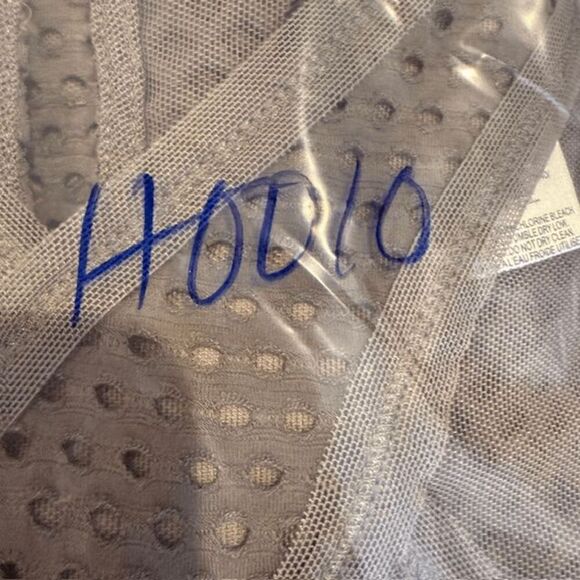 NWT BCBGMaxAzria Jaylynn Mesh Patchwork Dress Taupe Brown Bodycon Sexy Size XXS - Picture 13 of 13